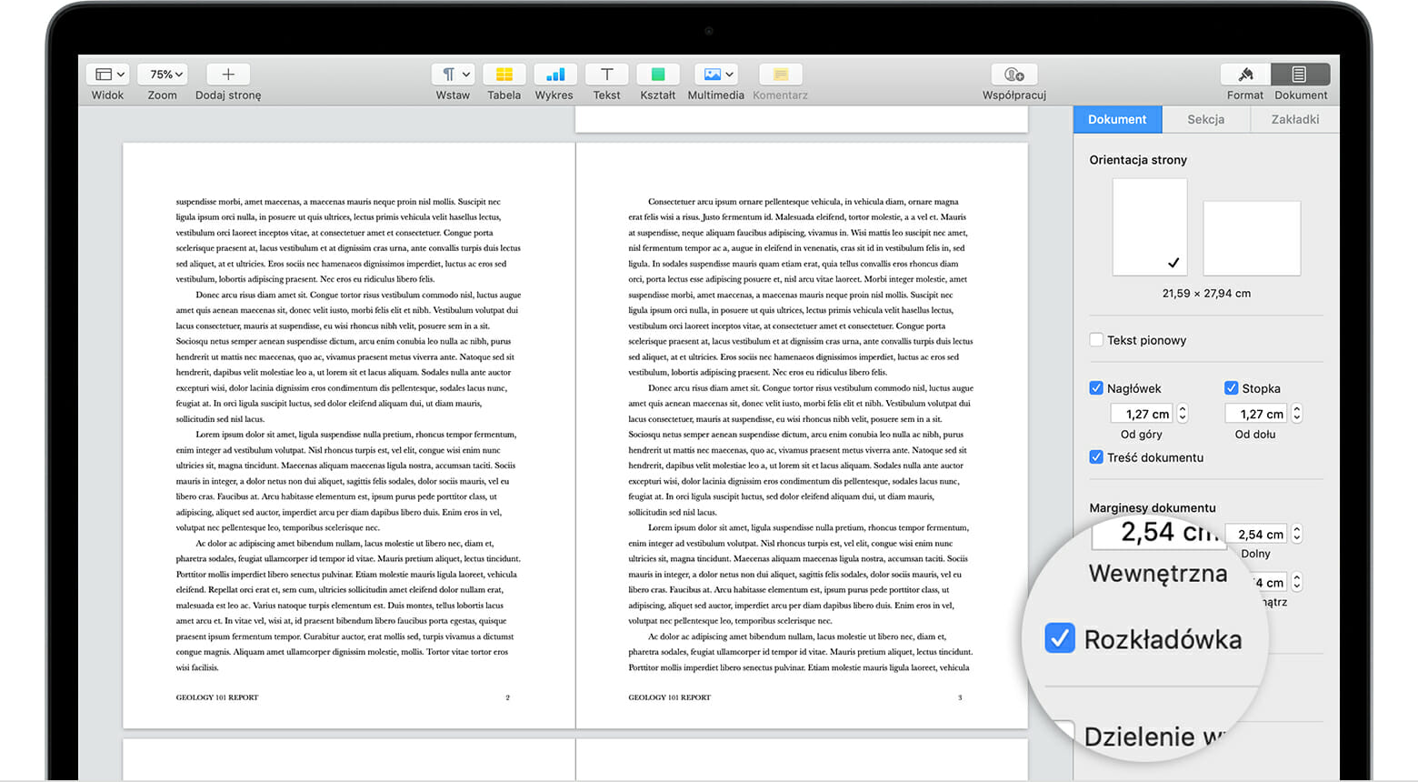Pages apple