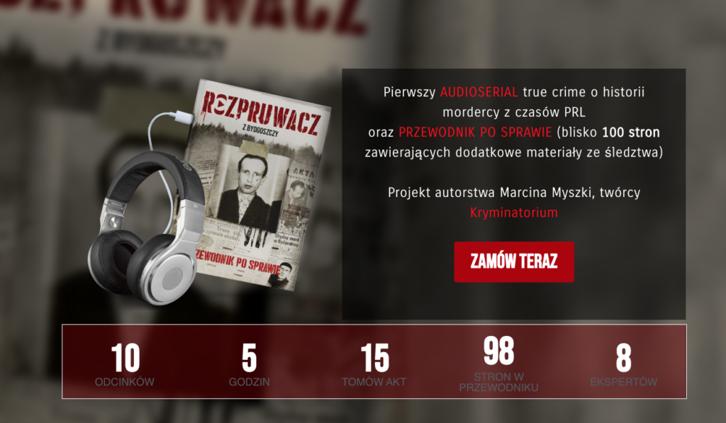 Rozpruwacz landing page