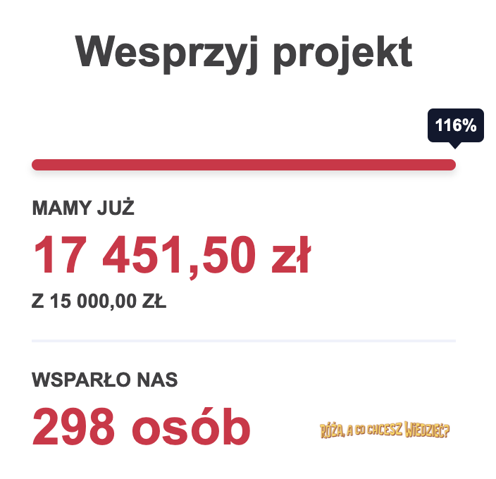 Roza licznik nowy