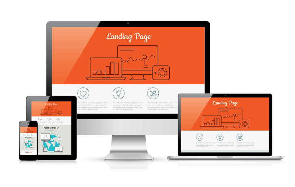 Landing page tworca