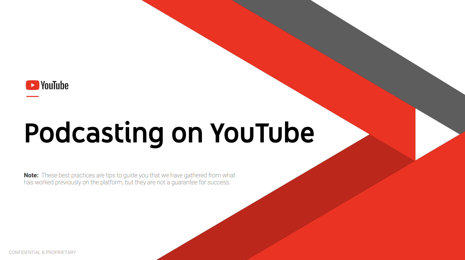 Podcasty na youtube