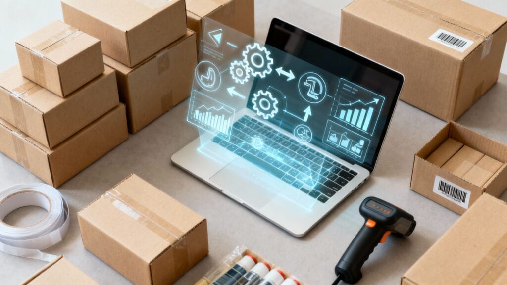 Logistics process optimization logistics management
