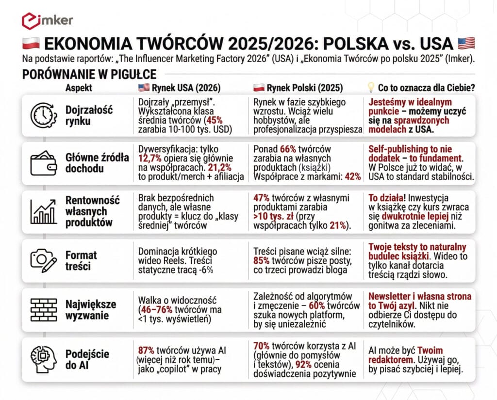 polska kontra usa