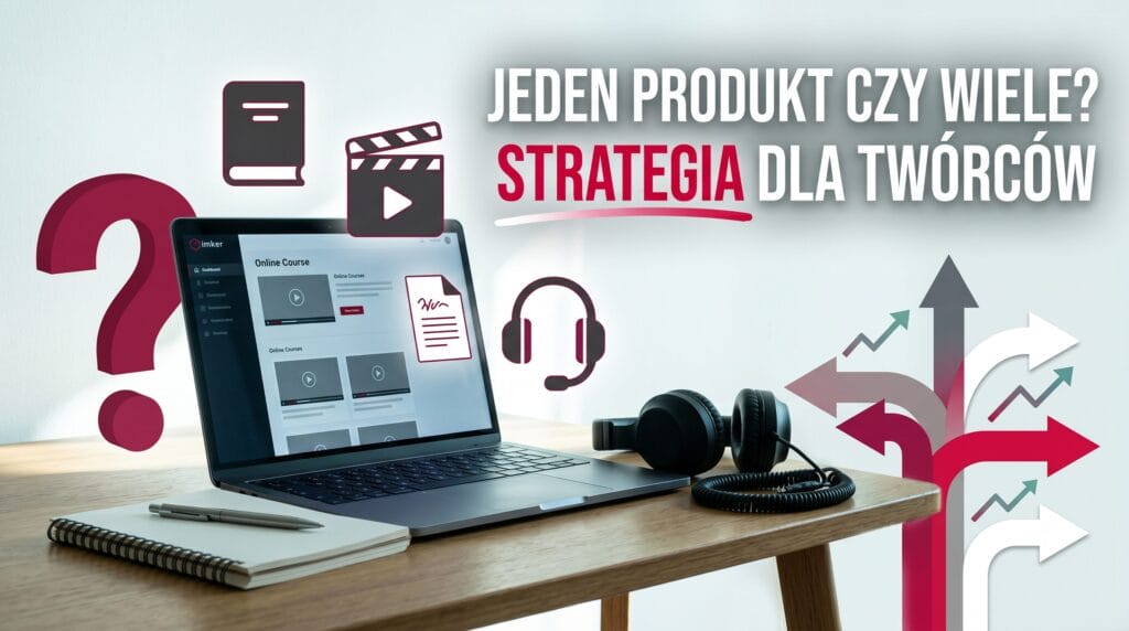 Jeden produkt czy wiele? Strategia dla twórców: jak świadomie budować ofertę